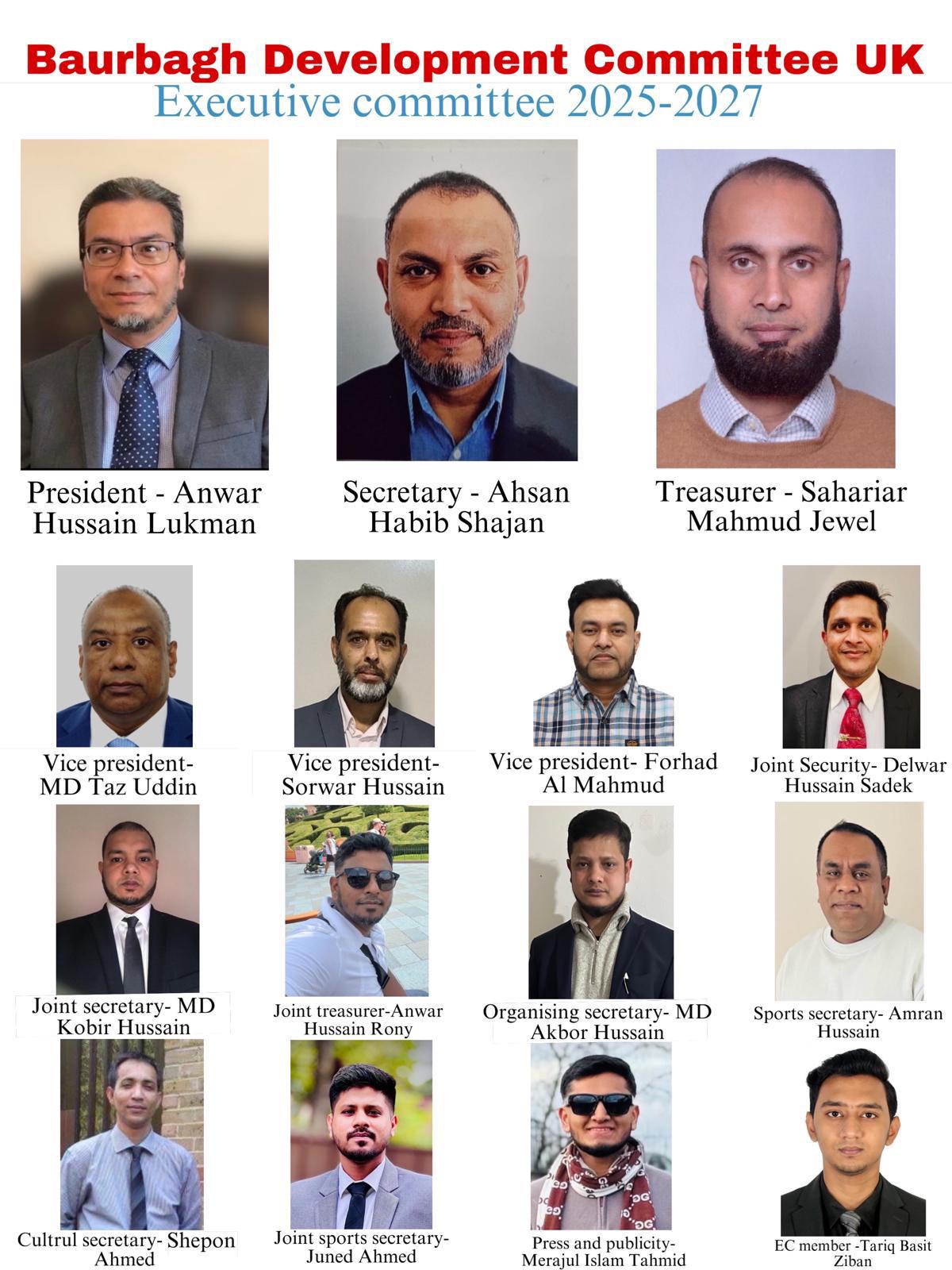 Executive Committee Photo